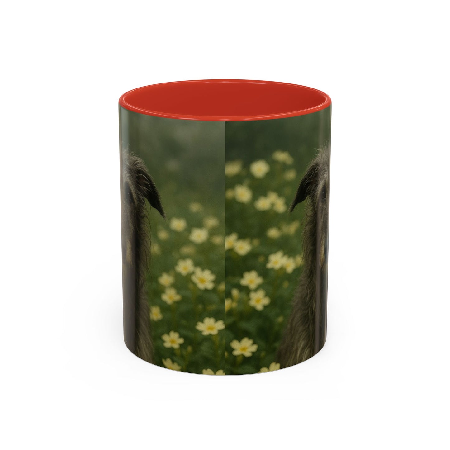 Scottish Deerhound Accent Coffee Mug - Perfect Gift for Dog Lovers