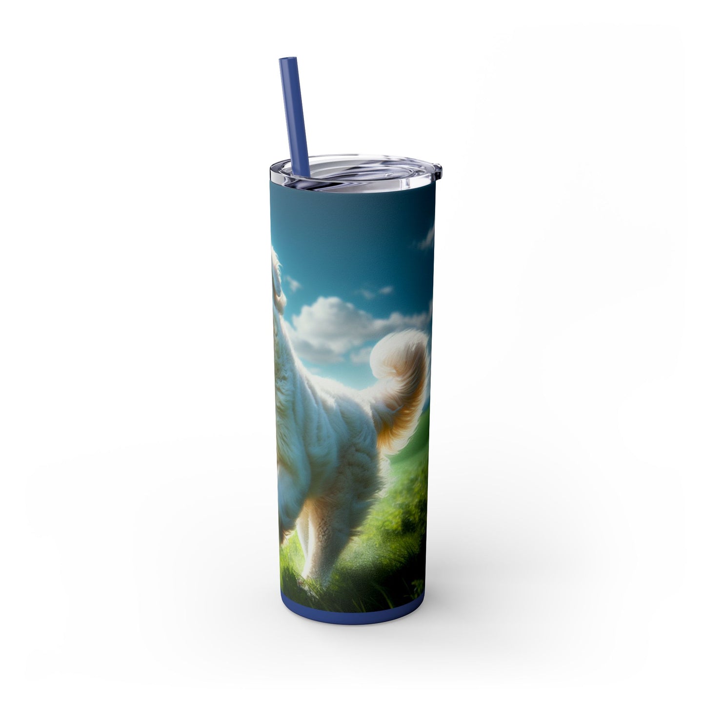 Kuvasz Tumbler with Straw, 20oz