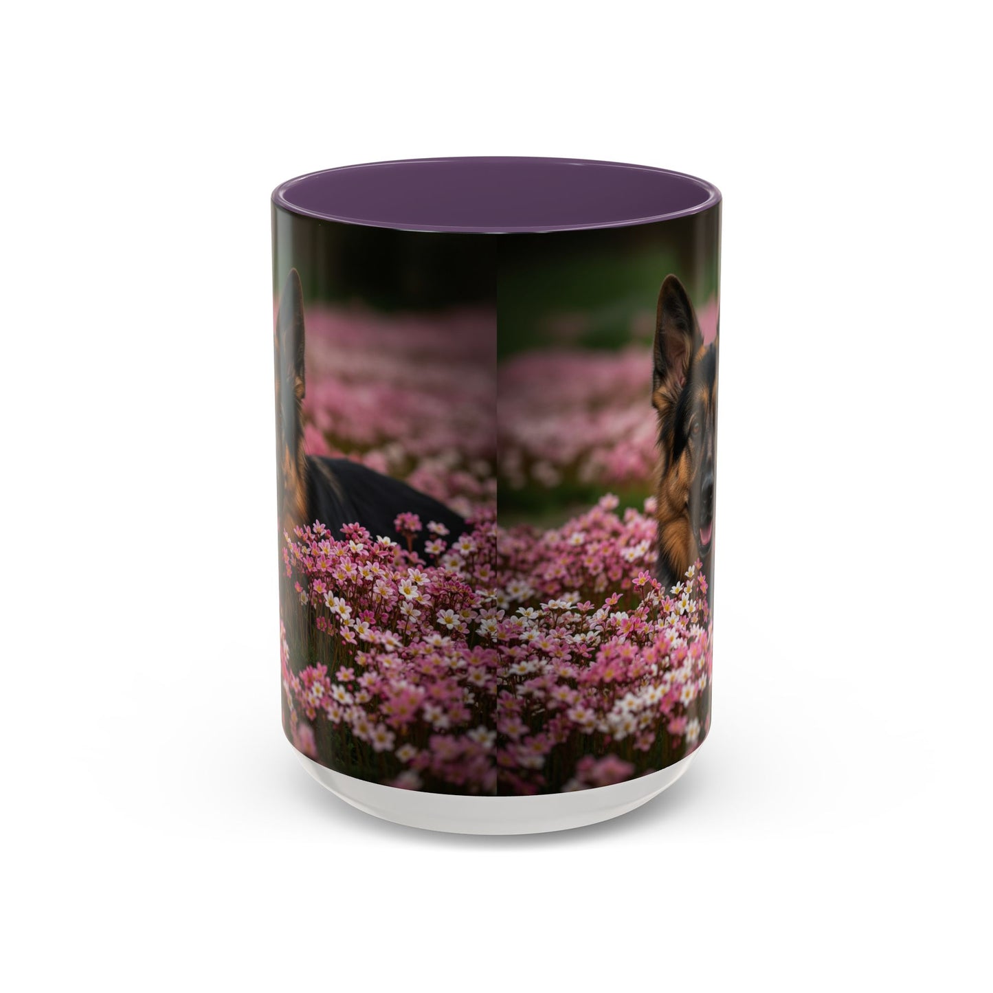 German Shepherd Accent Coffee Mug - Perfect Gift for Dog Lovers