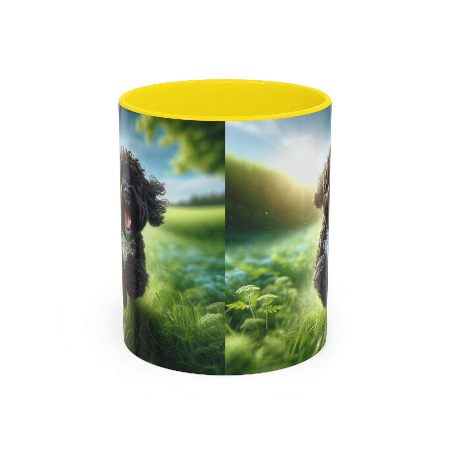 Portuguese Water Dog Accent Coffee Mug - Perfect Gift for Dog Lovers