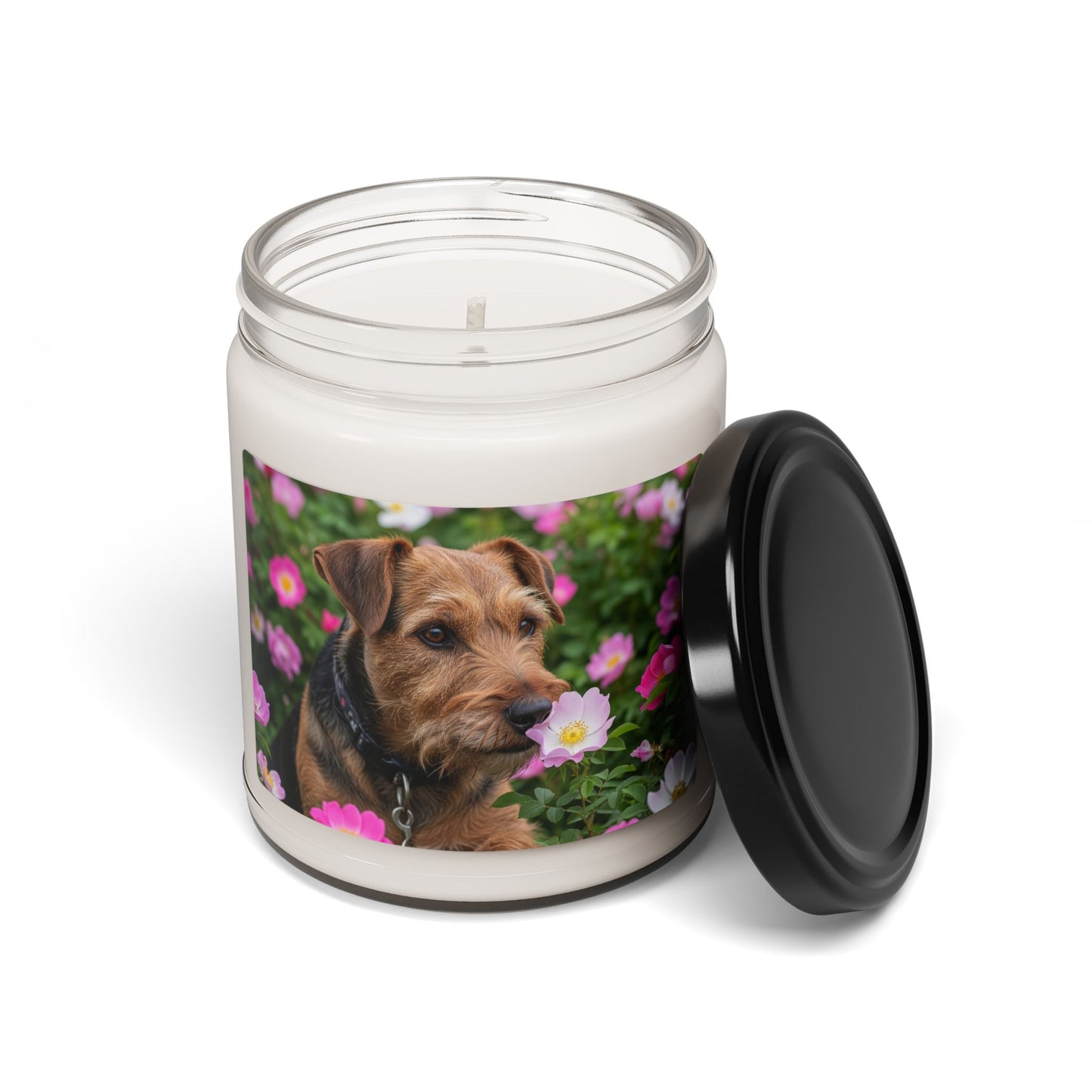 Teddy Roosevelt Terrier- Scented Soy Candle, 9oz