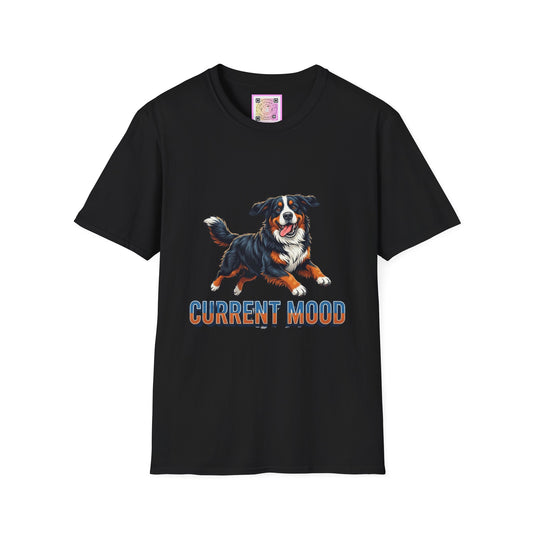 Bernese Mountain Dog Current Mood Tee Shirt