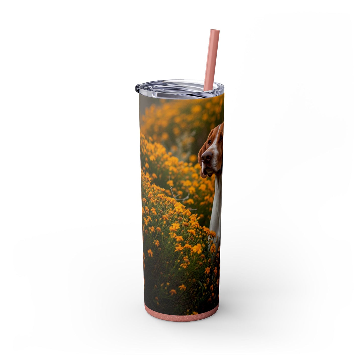 Portuguese Pointer Tumbler with Straw, 20oz