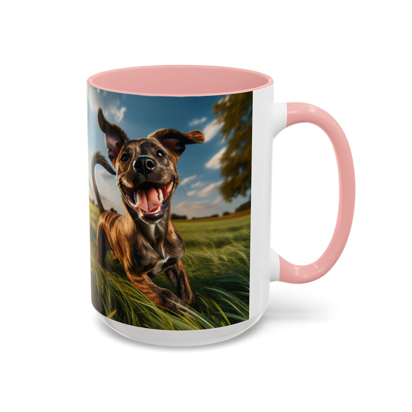 Treeing Tennessee Brindle Accent Coffee Mug - Perfect Gift for Dog Lovers