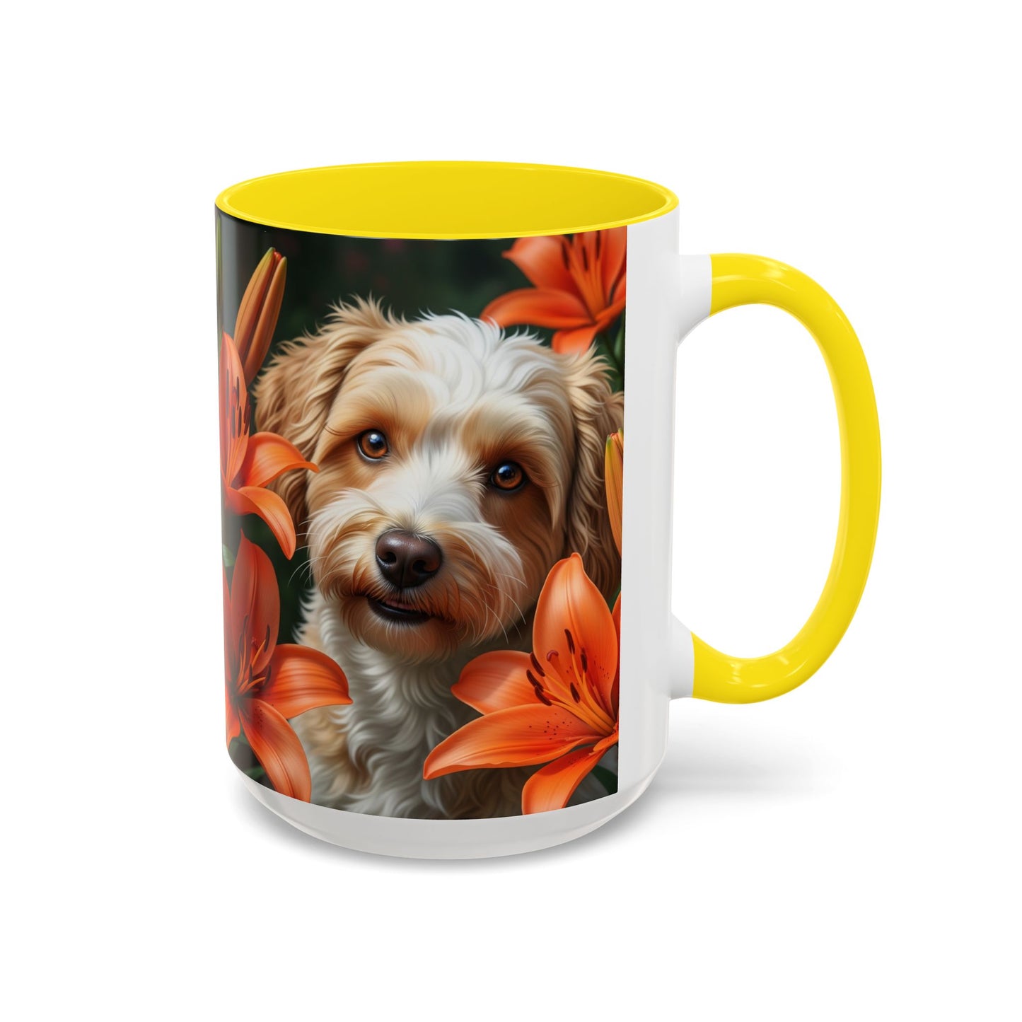 Schnoodle Accent Coffee Mug - Perfect Gift for Dog Lovers