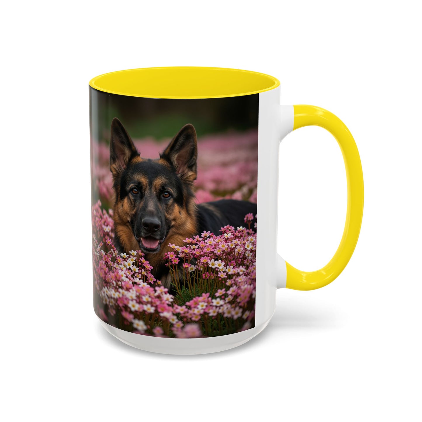 German Shepherd Accent Coffee Mug - Perfect Gift for Dog Lovers