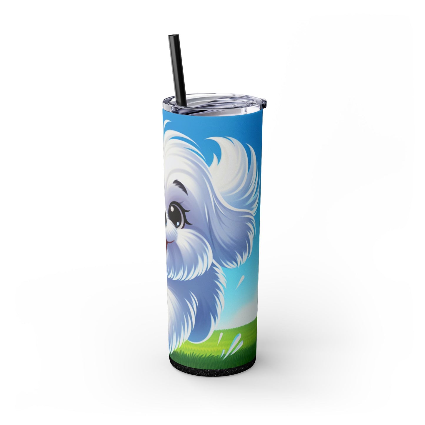 Maltese Tumbler with Straw, 20oz