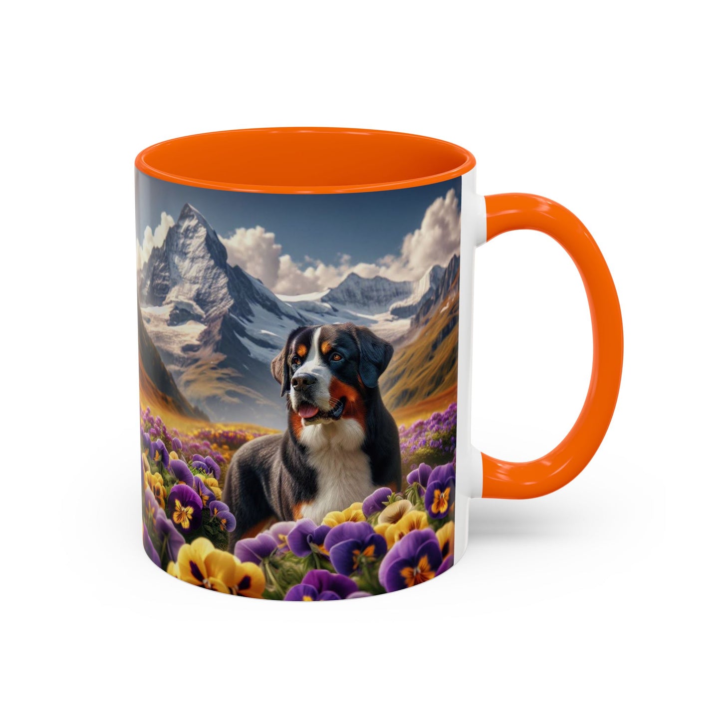 Greater Swiss Mountain Dog Accent Coffee Mug - Perfect Gift for Dog Lovers