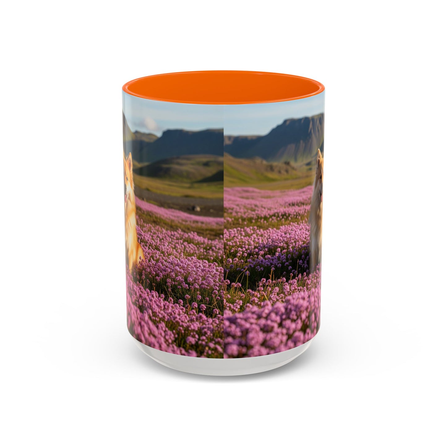 Icelandic Sheepdog Accent Coffee Mug - Perfect Gift for Dog Lovers