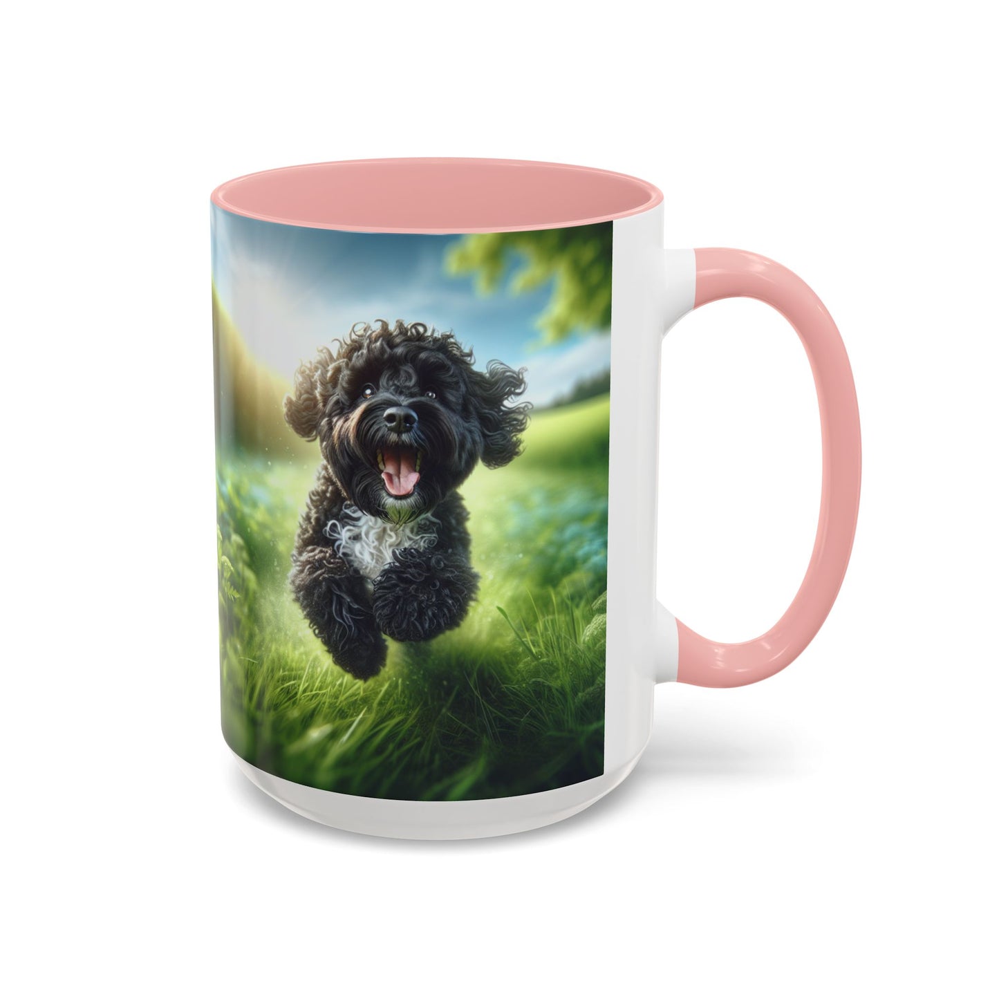Portuguese Water Dog Accent Coffee Mug - Perfect Gift for Dog Lovers