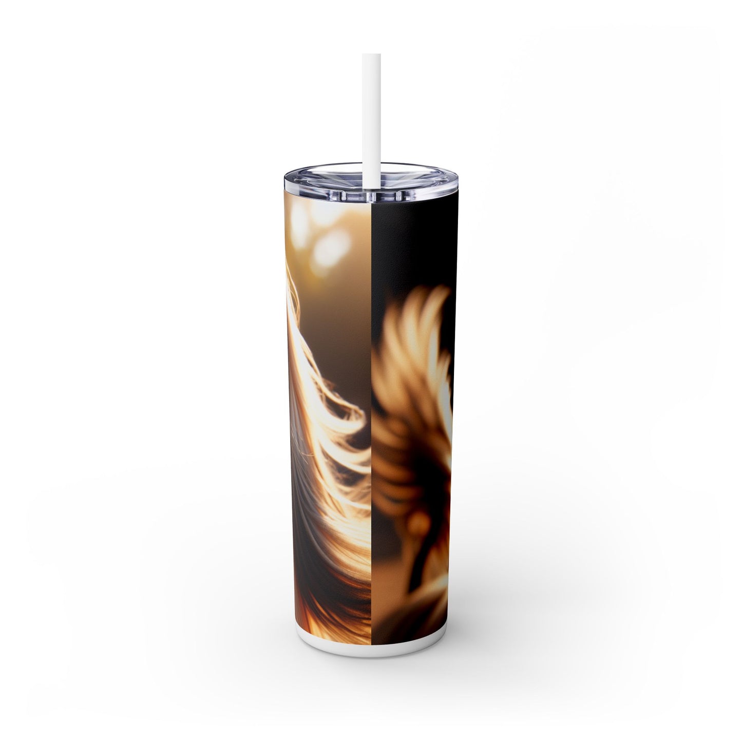 Afghan Hound Tumbler with Straw, 20oz