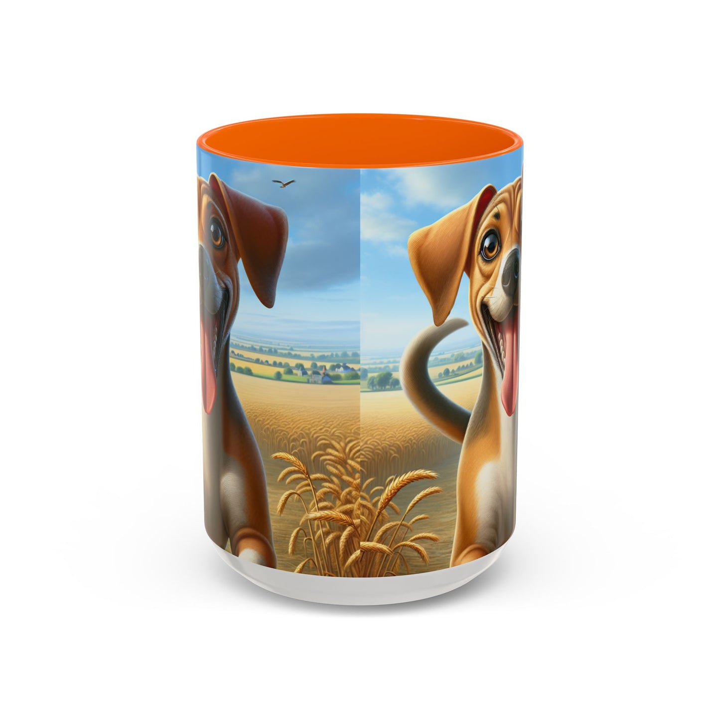 Banjara Hound Accent Coffee Mug - Perfect Gift for Dog Lovers