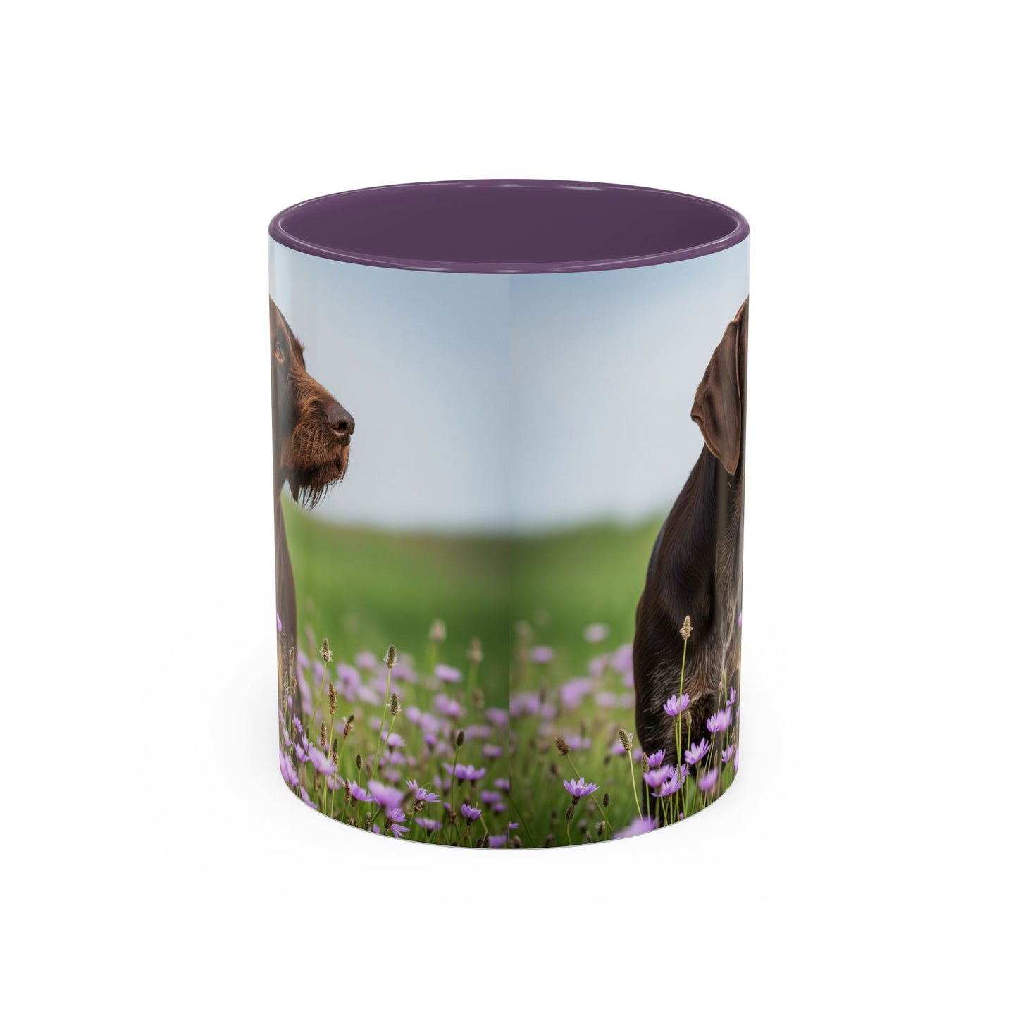 German Wirehaired Pointer Accent Coffee Mug - Perfect Gift for Dog Lovers