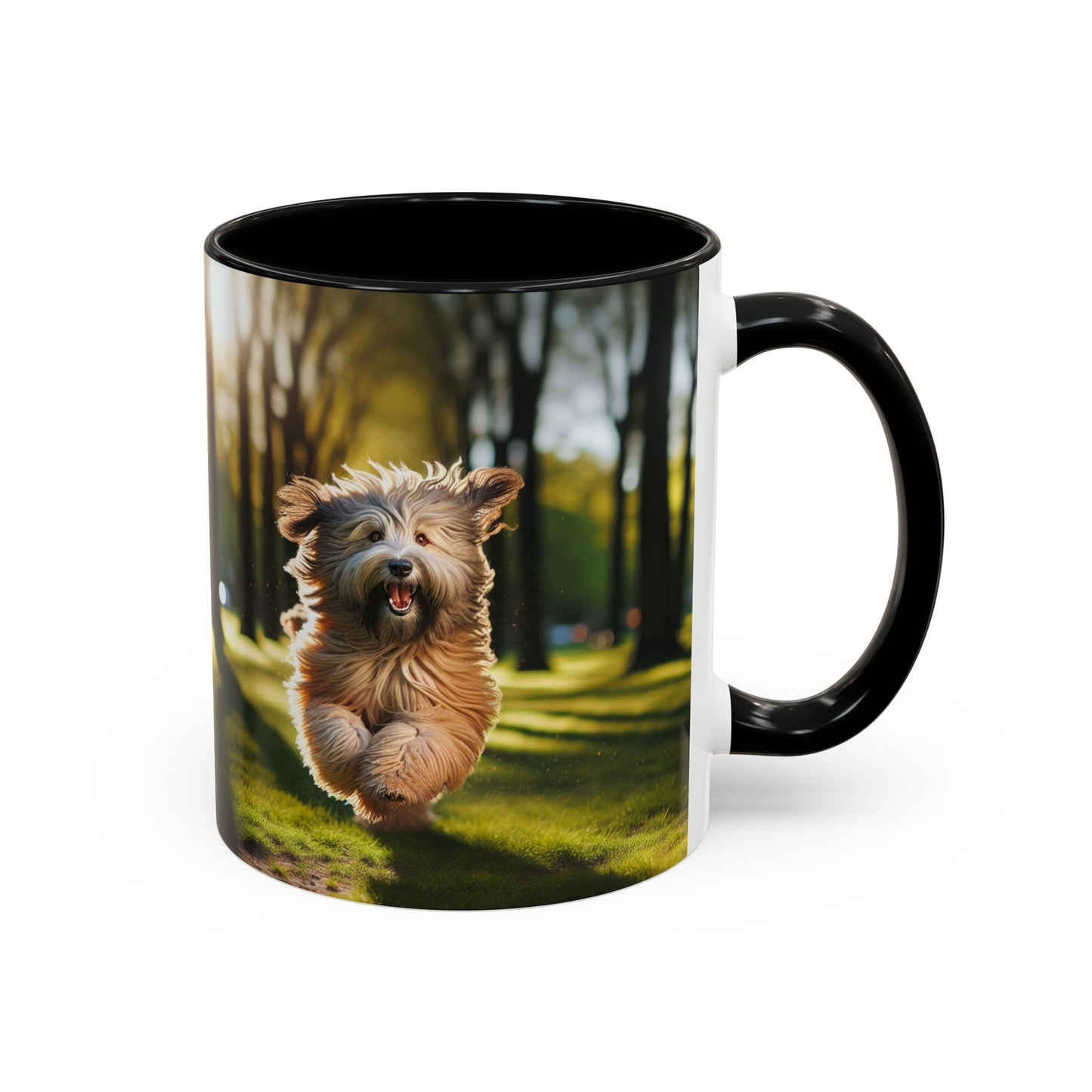 Polish Lowland Sheepdog Accent Coffee Mug - Perfect Gift for Dog Lovers