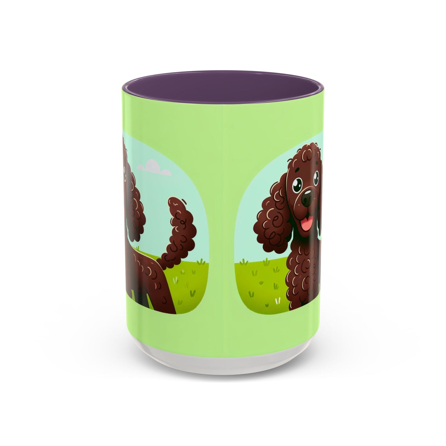 Irish Water Spaniel Accent Coffee Mug - Perfect Gift for Dog Lovers