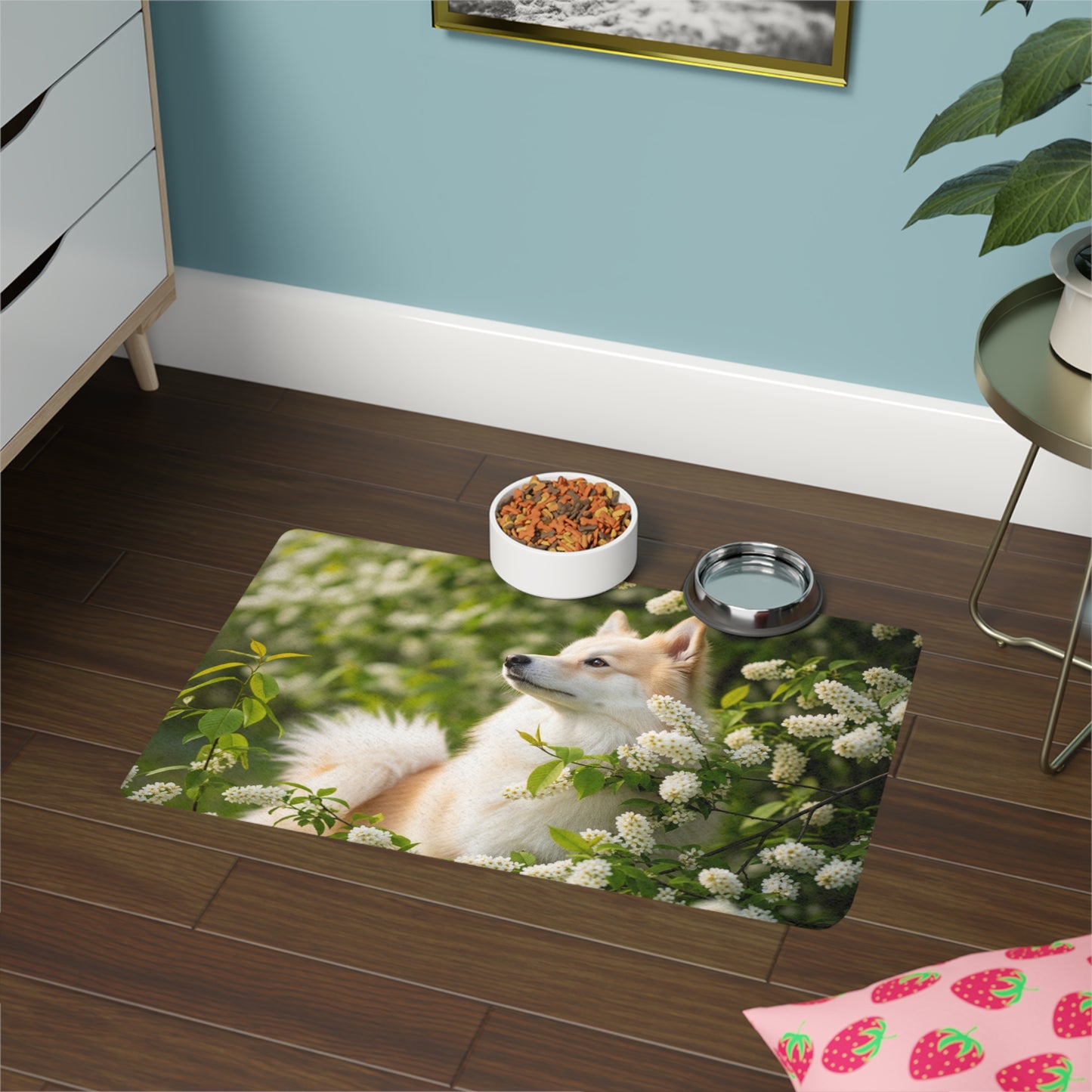 Pet Food Mat (12x18) - Finnish Spitz