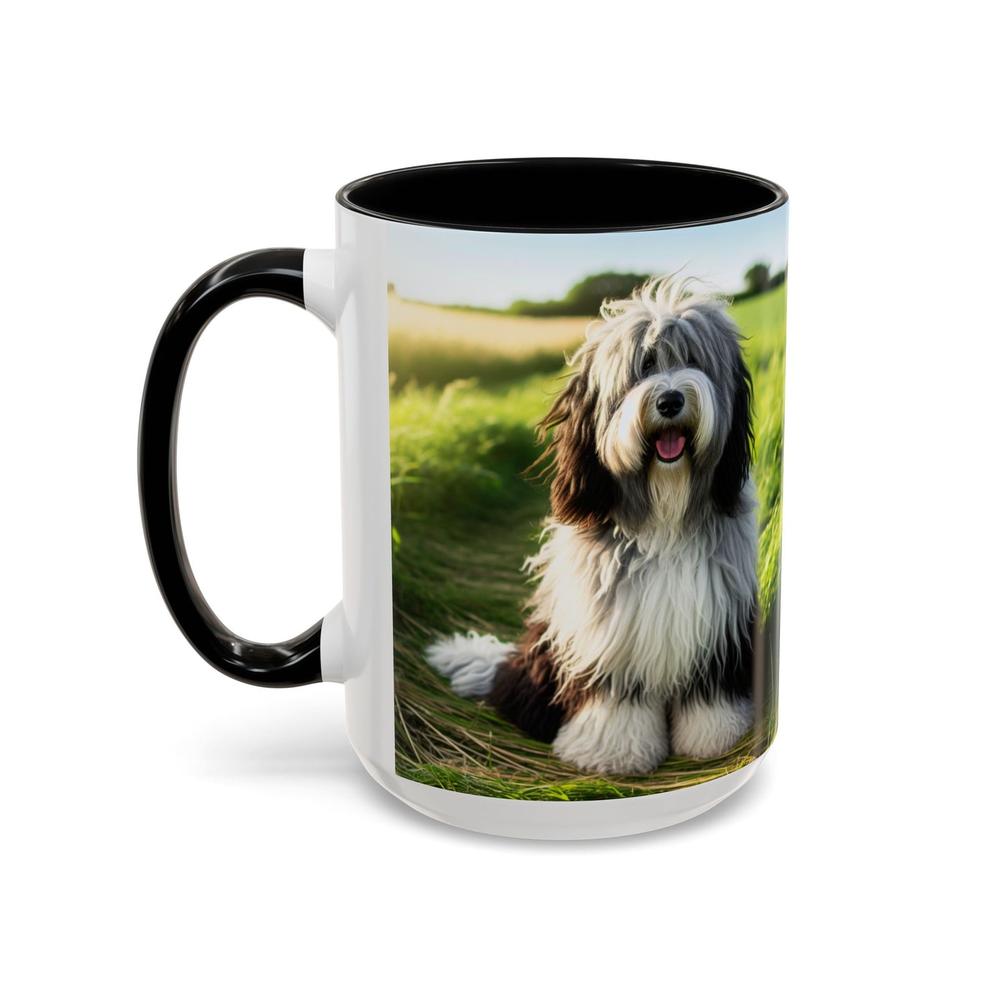 Schapendoes Accent Coffee Mug - Perfect Gift for Dog Lovers