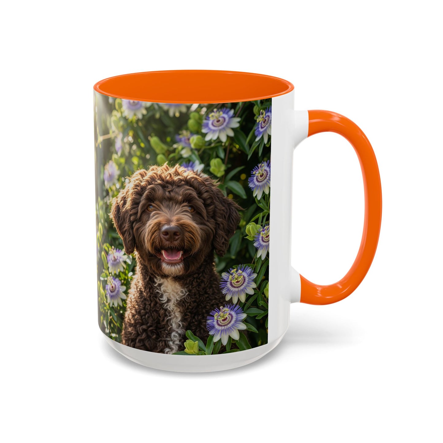 Spanish Water Dog Accent Coffee Mug - Perfect Gift for Dog Lovers