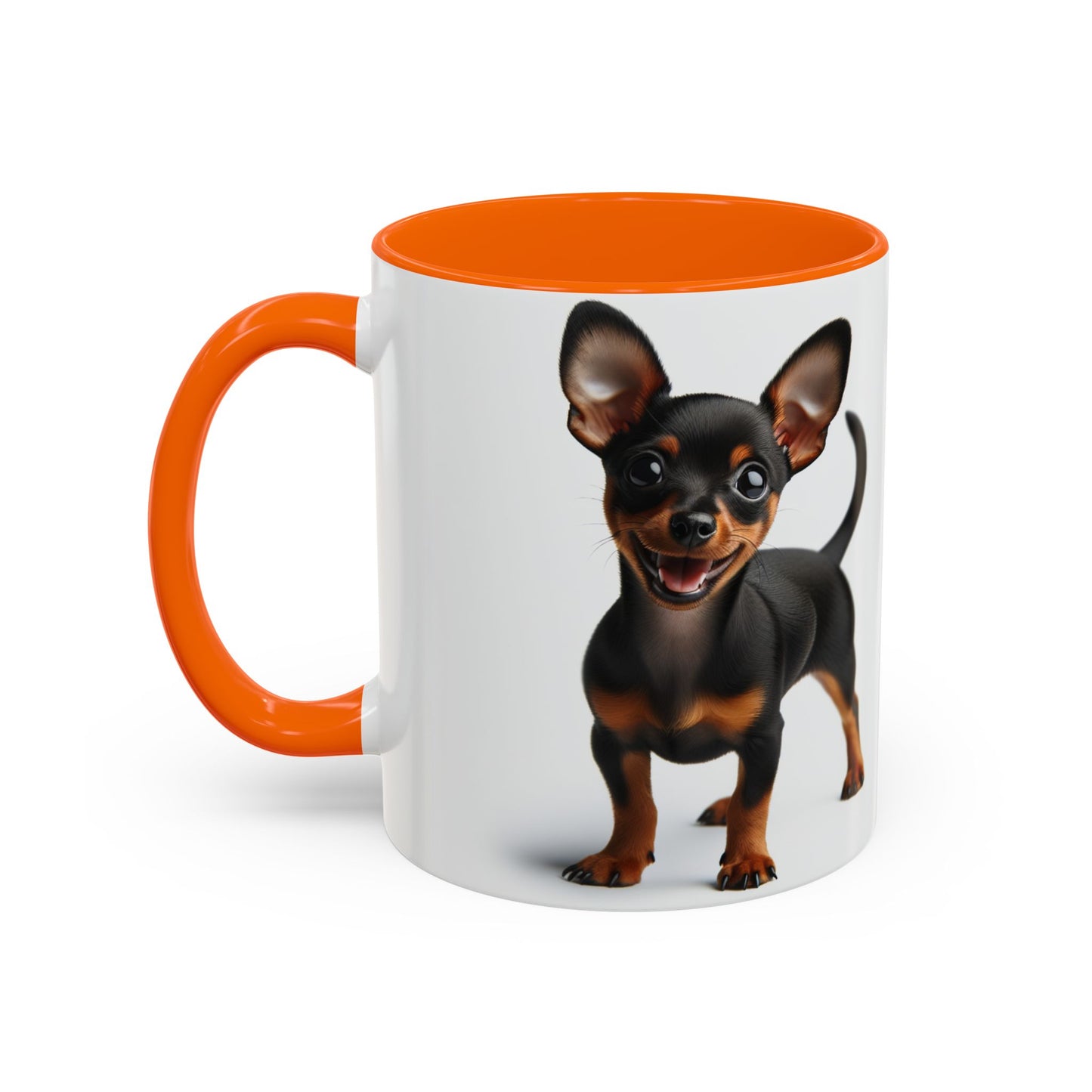 Miniature Pinscher Accent Coffee Mug - Perfect Gift for Dog Lovers