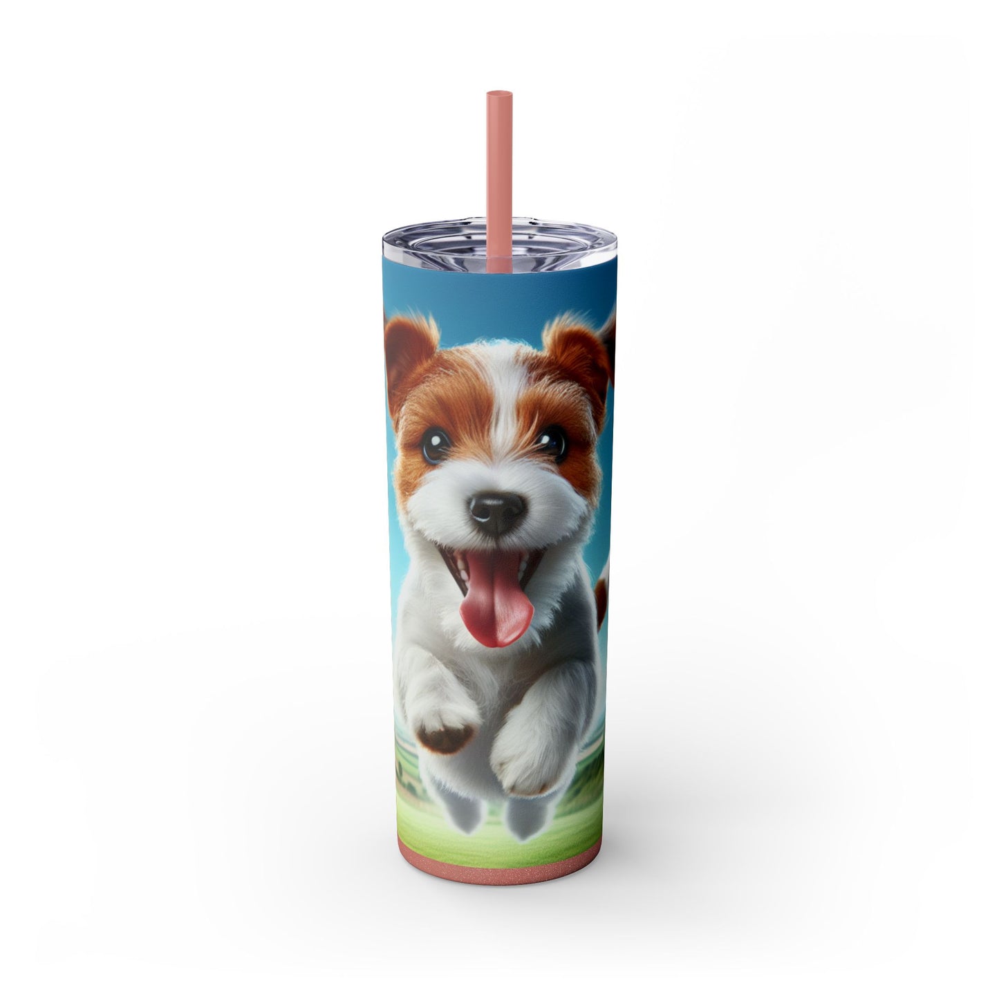 Russell Terrier Tumbler with Straw, 20oz
