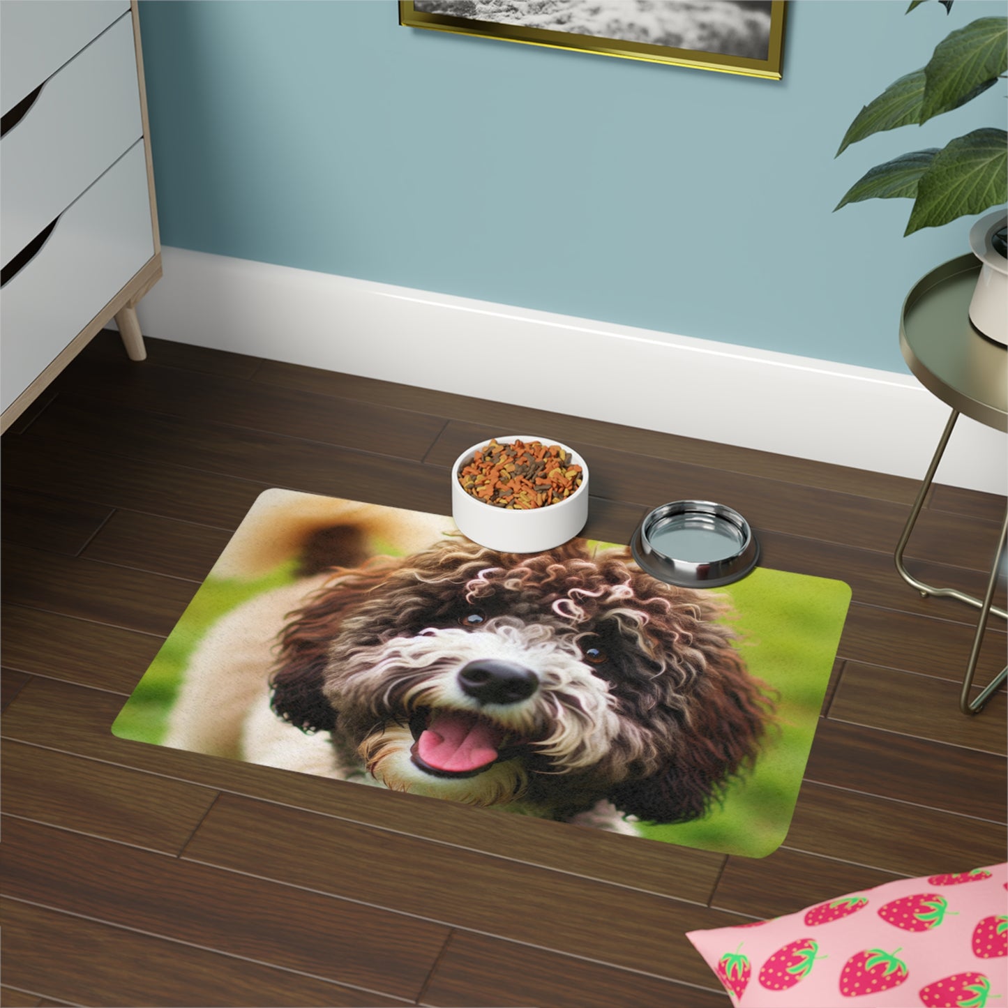 Pet Food Mat (12x18) - Spanish Water Dog