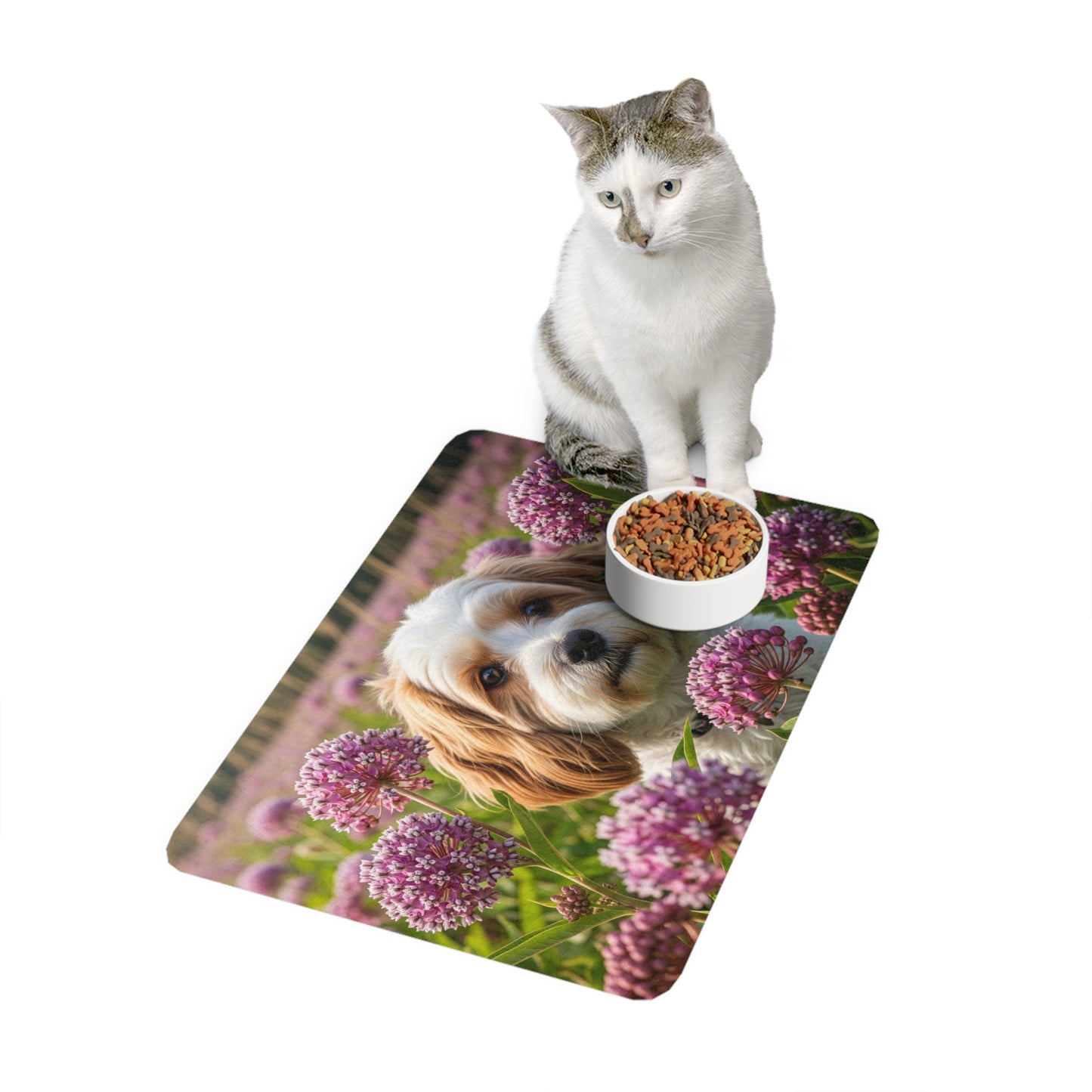 Pet Food Mat (12x18) - Cavachon