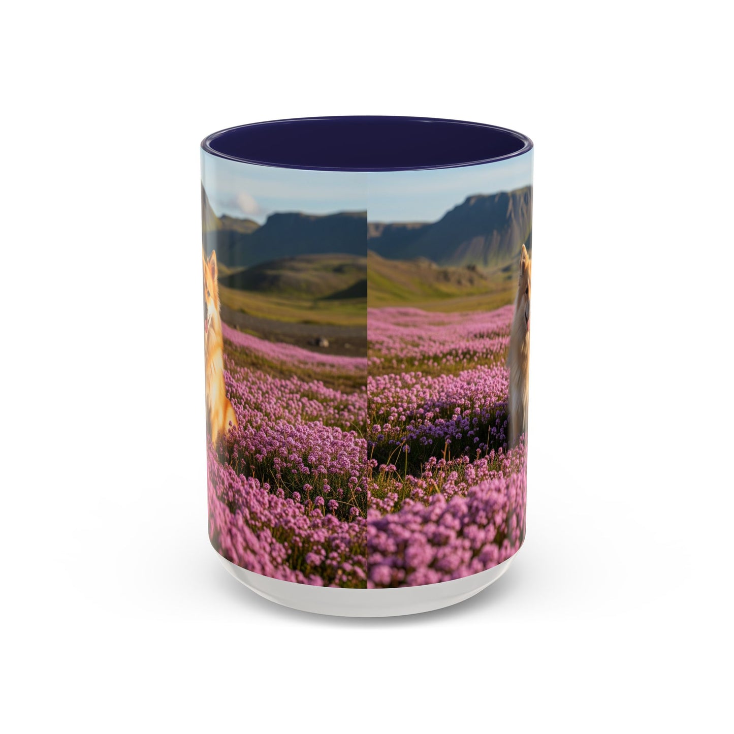 Icelandic Sheepdog Accent Coffee Mug - Perfect Gift for Dog Lovers