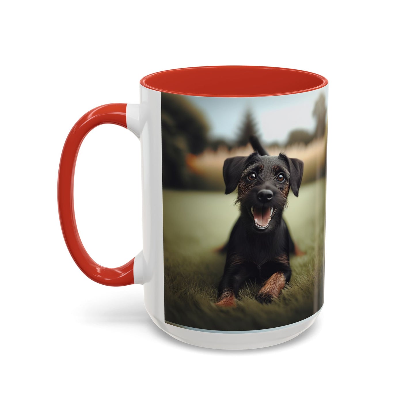 German Hunting Terrier Accent Coffee Mug - Perfect Gift for Dog Lovers