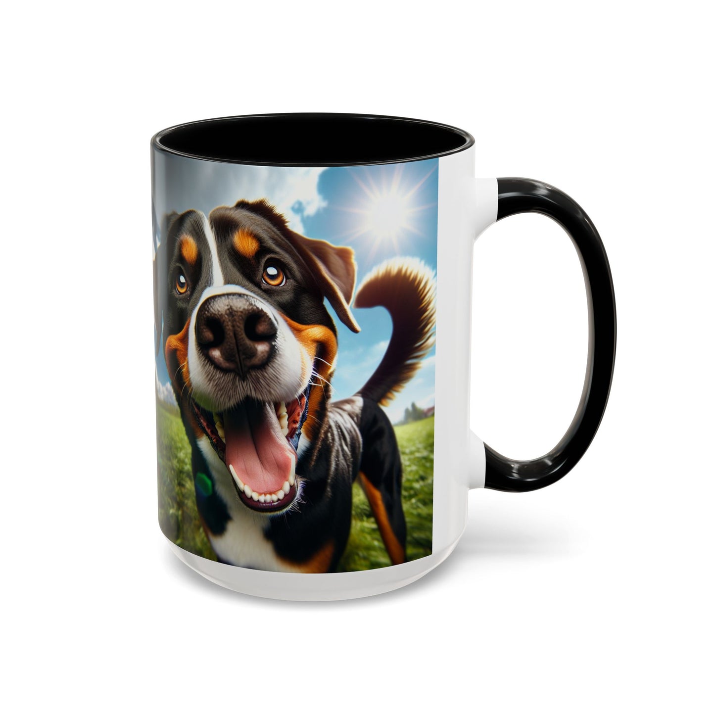 Greater Swiss Mountain Dog Accent Coffee Mug - Perfect Gift for Dog Lovers