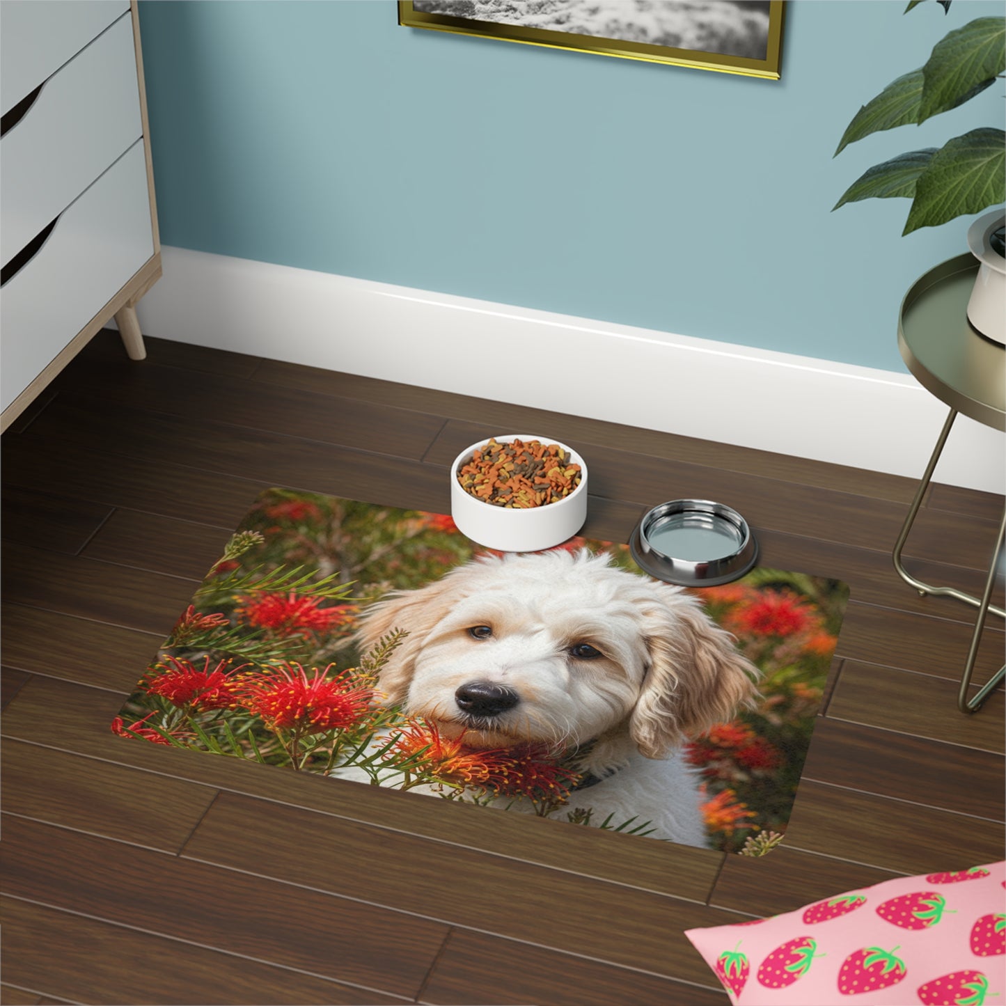 Pet Food Mat (12x18) - Labradoodle