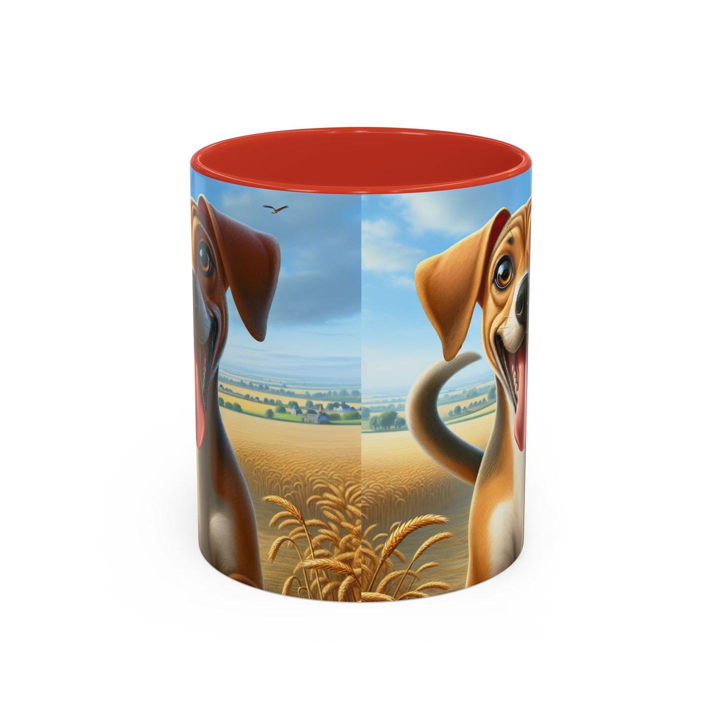 Banjara Hound Accent Coffee Mug - Perfect Gift for Dog Lovers