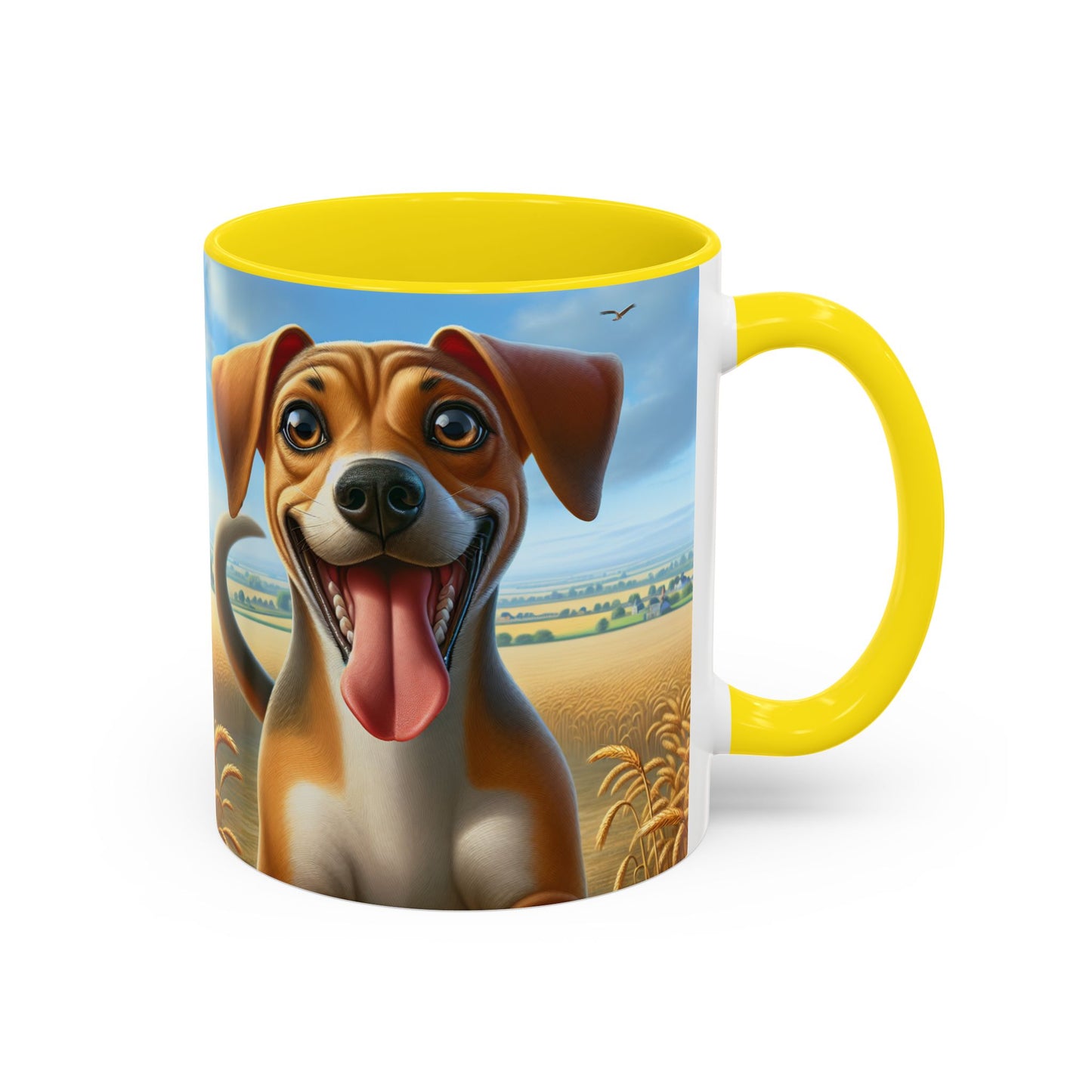 Banjara Hound Accent Coffee Mug - Perfect Gift for Dog Lovers