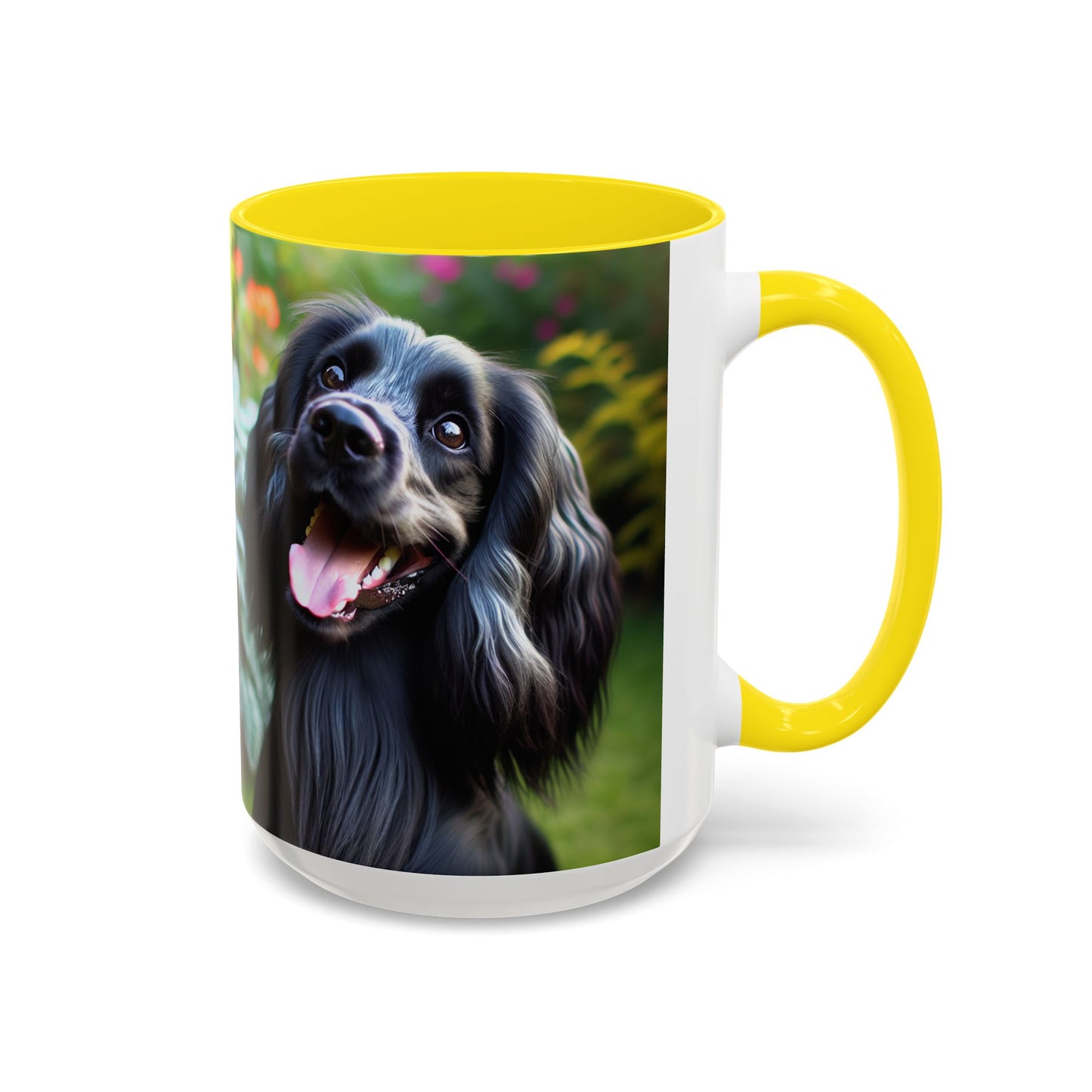 Blue Picardy Spaniel Accent Coffee Mug - Perfect Gift for Dog Lovers