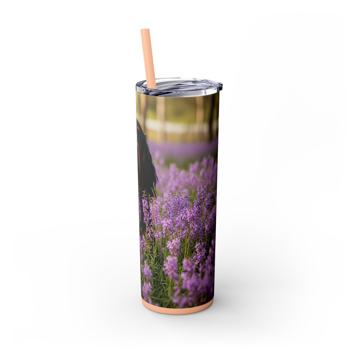 Gordon Setter Tumbler with Straw, 20oz