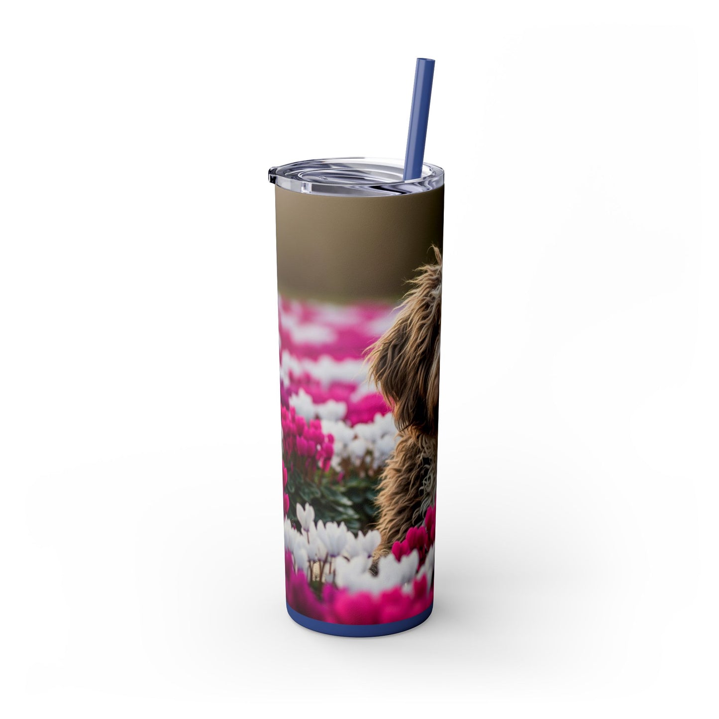 Bergamasco Sheepdog Tumbler with Straw, 20oz