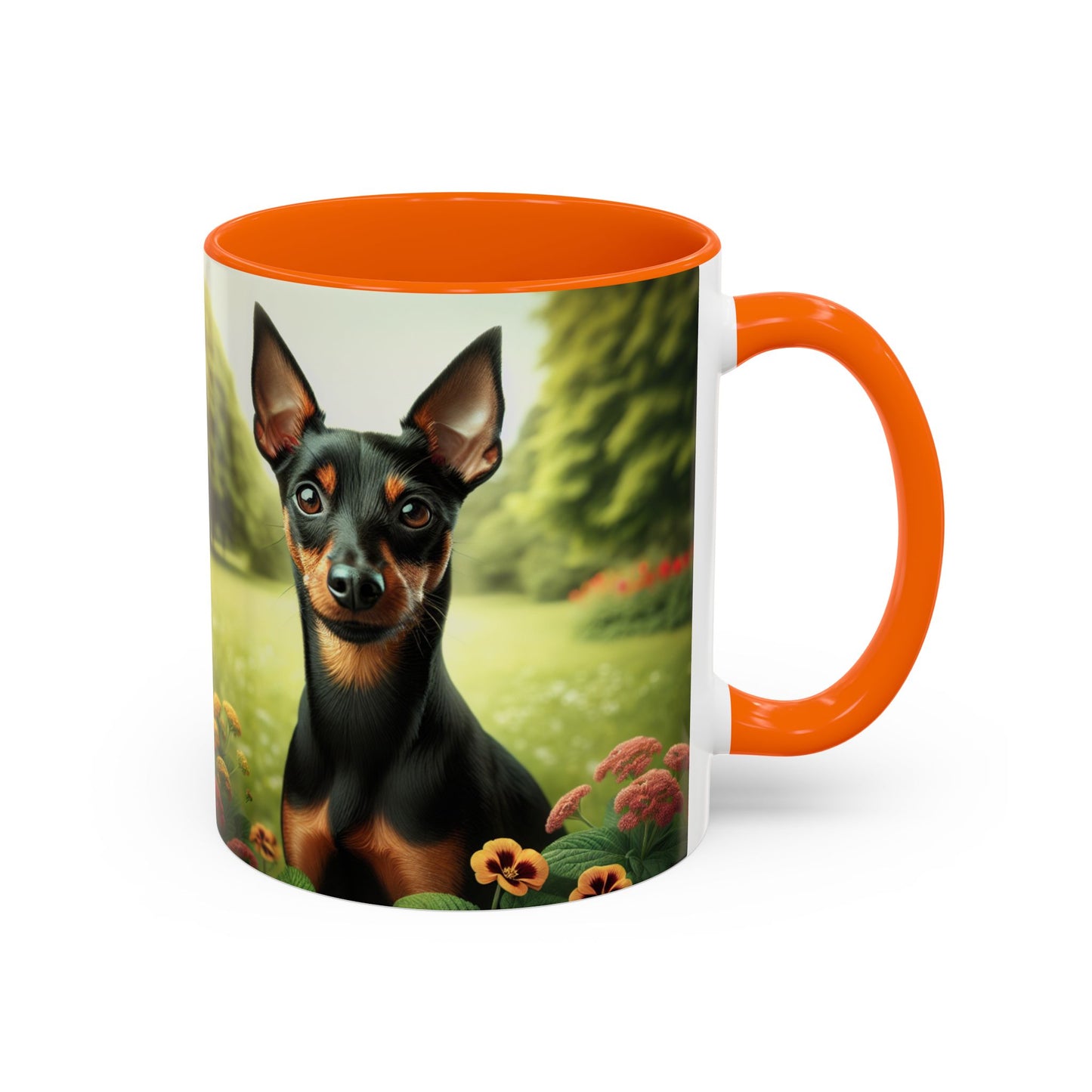 Manchester Terrier Accent Coffee Mug - Perfect Gift for Dog Lovers