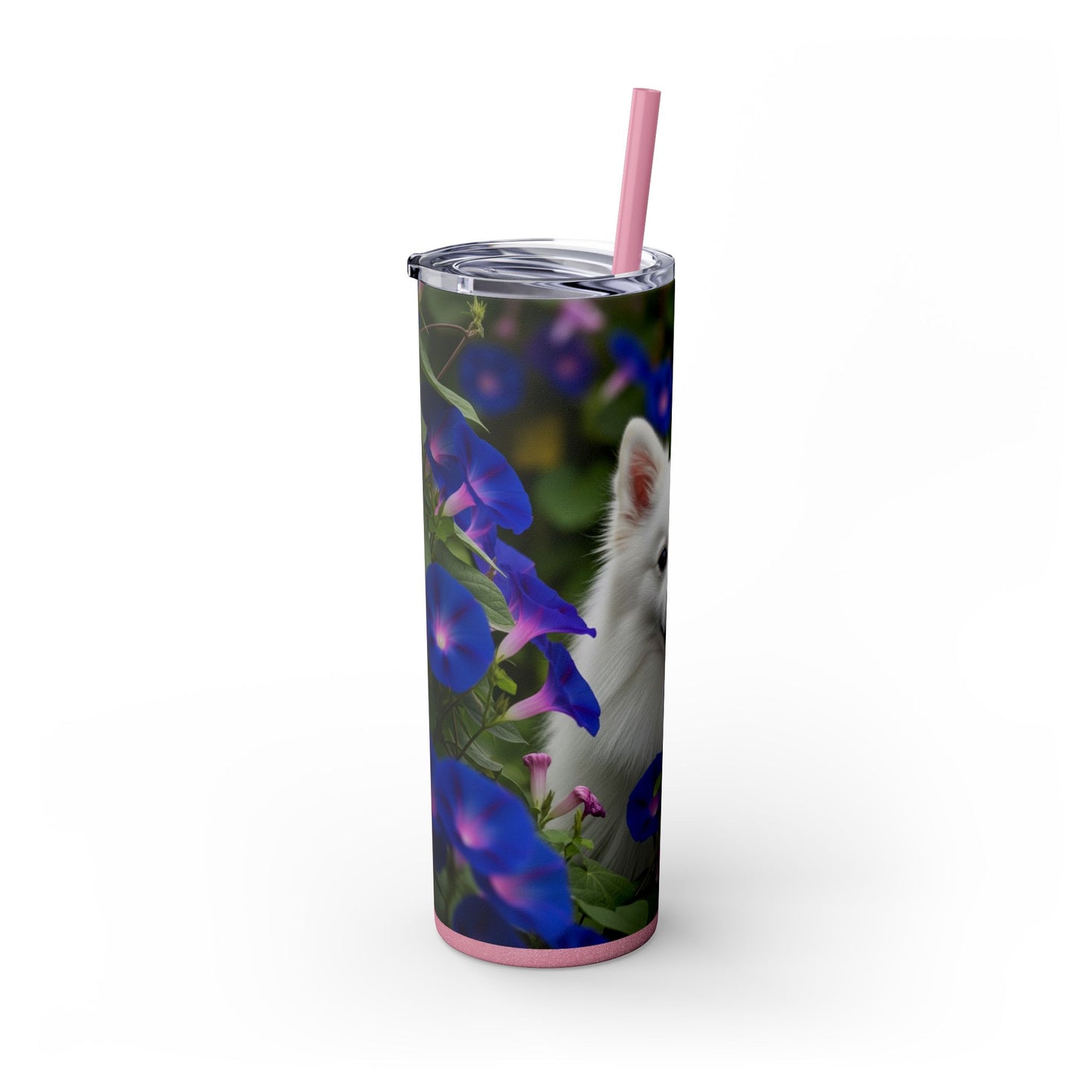 Japanese Spitz Tumbler with Straw, 20oz