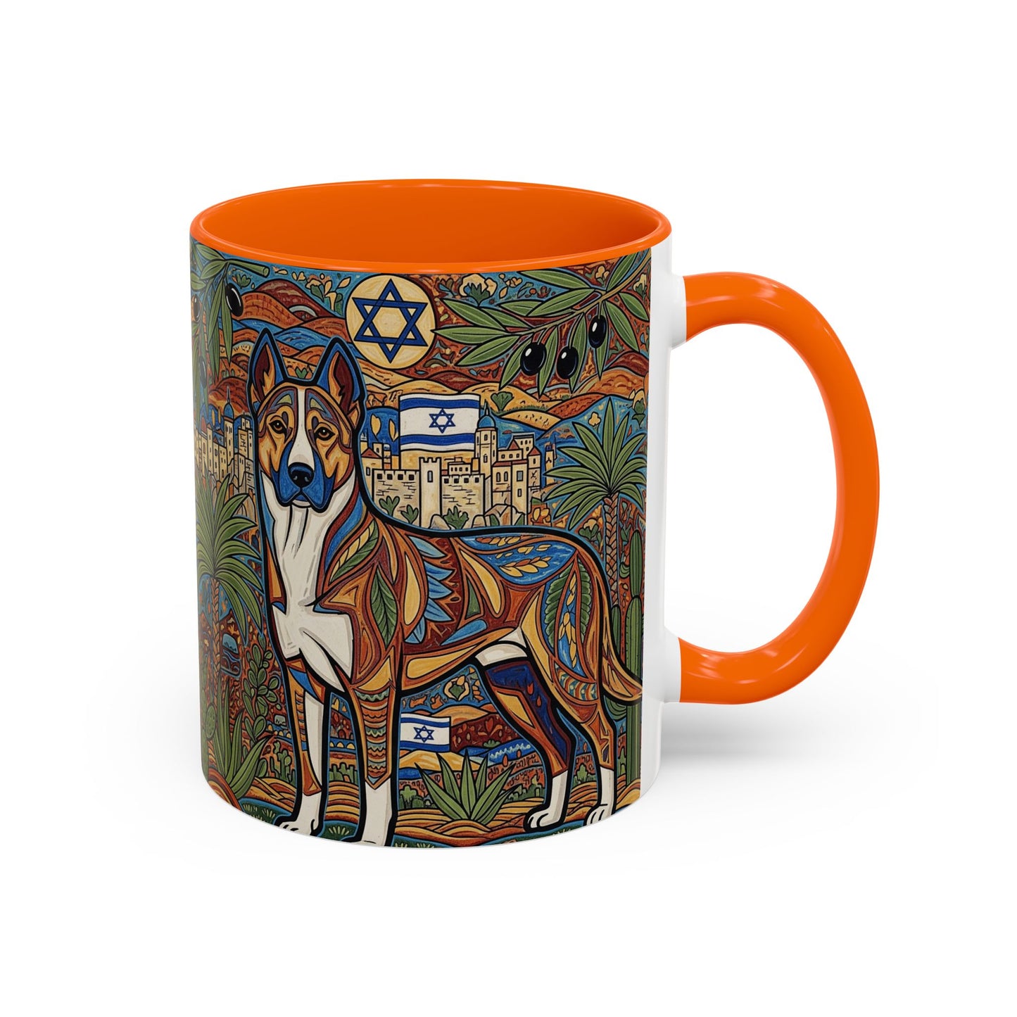 Canaan Dog Accent Coffee Mug - Perfect Gift for Dog Lovers