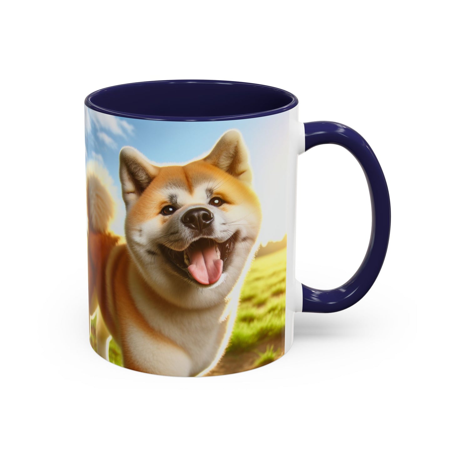 Akita Accent Coffee Mug - Perfect Gift for Dog Lovers