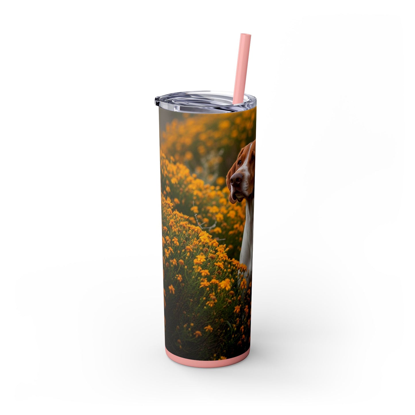 Portuguese Pointer Tumbler with Straw, 20oz