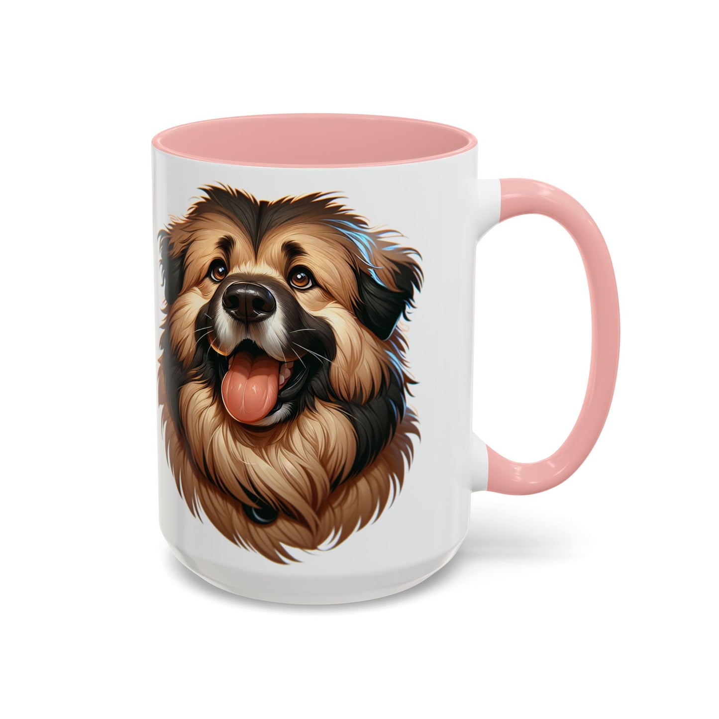 Caucasian Shepherd Dog Accent Coffee Mug - Perfect Gift for Dog Lovers