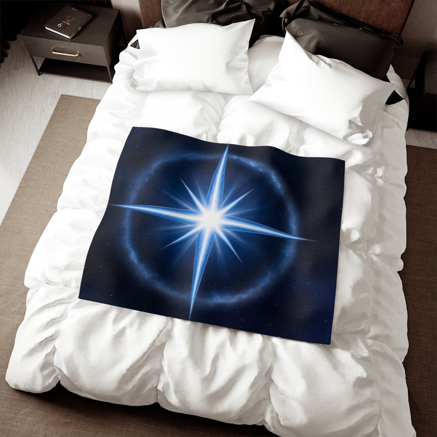 North Star Sweatshirt Blanket