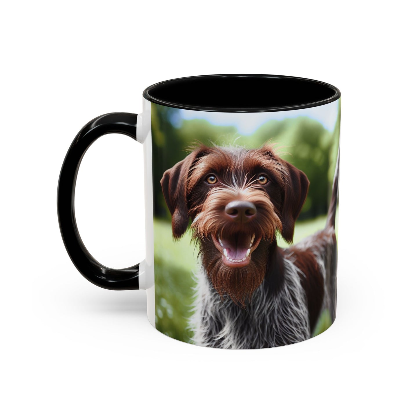 Wirehaired Slovakian Pointer Accent Coffee Mug - Perfect Gift for Dog Lovers