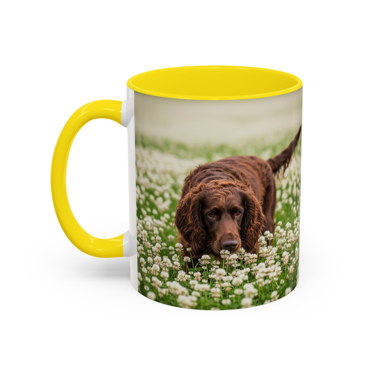 Irish Water Spaniel Accent Coffee Mug - Perfect Gift for Dog Lovers