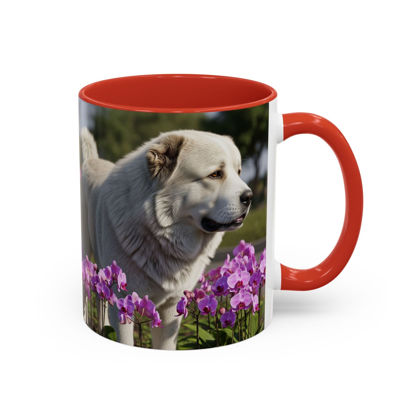 Caucasian Shepherd Dog Accent Coffee Mug - Perfect Gift for Dog Lovers