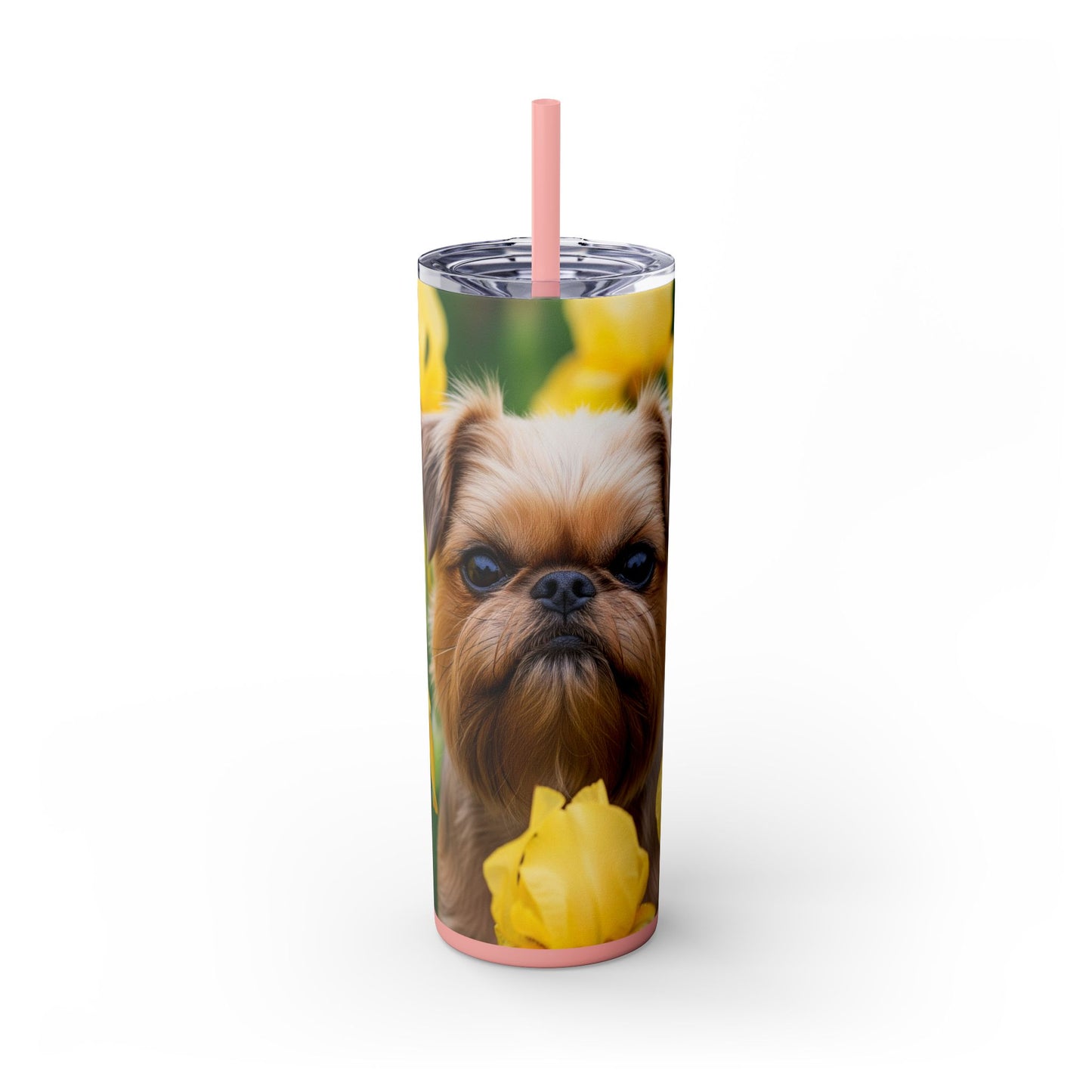 Silky Brussels Tumbler with Straw, 20oz
