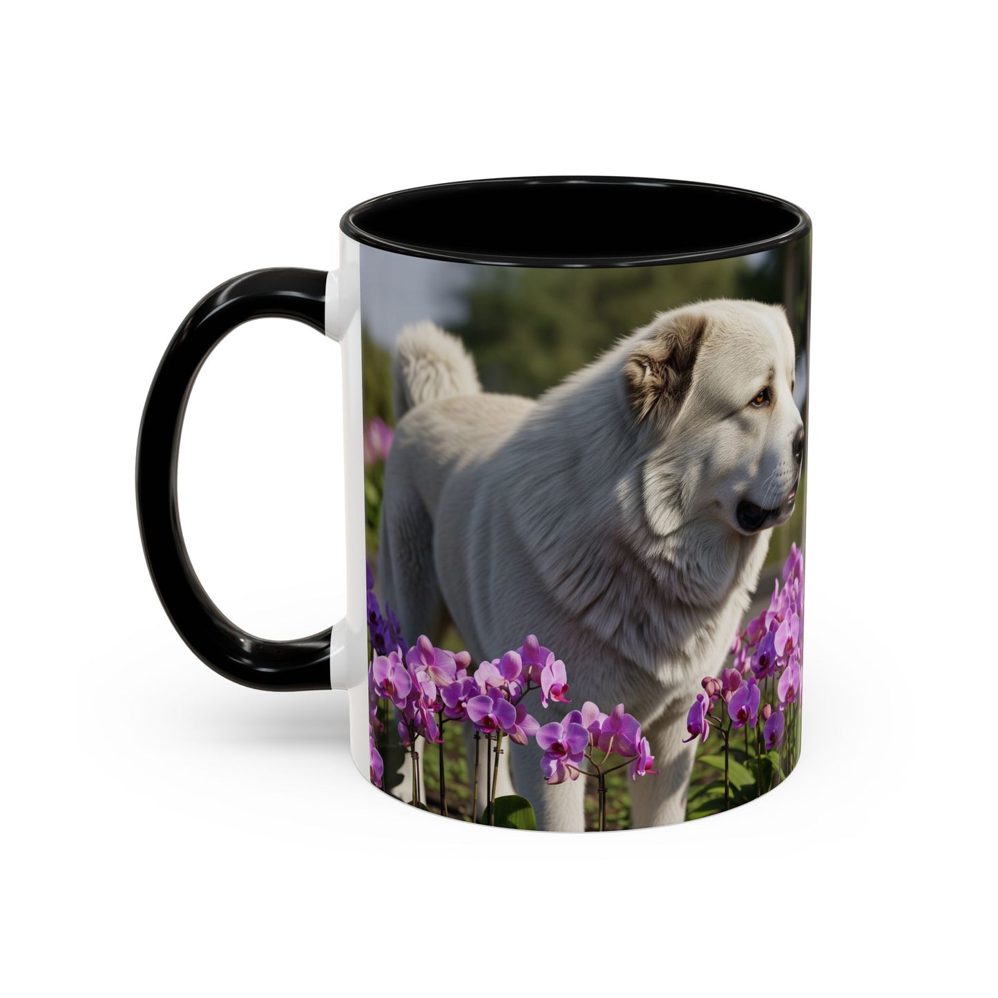 Caucasian Shepherd Dog Accent Coffee Mug - Perfect Gift for Dog Lovers