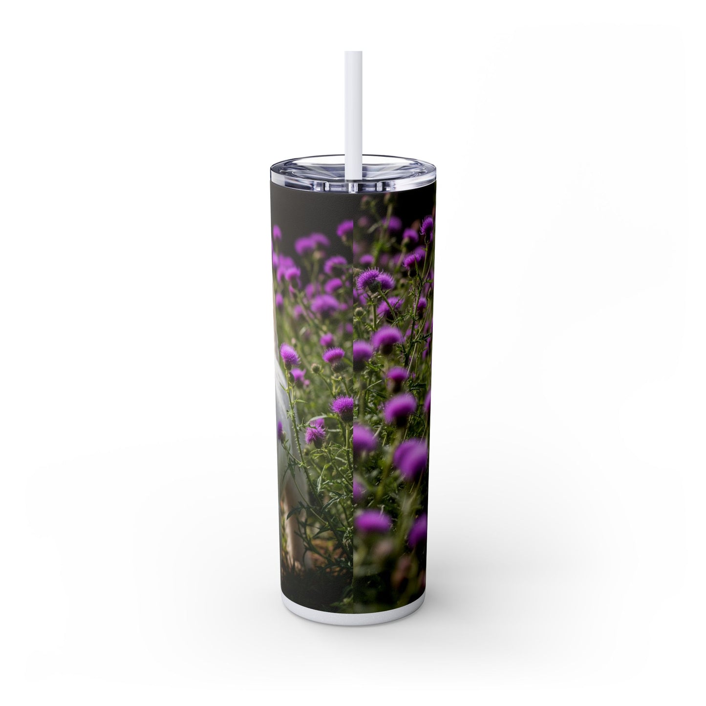 Sealyham Terrier Tumbler with Straw, 20oz