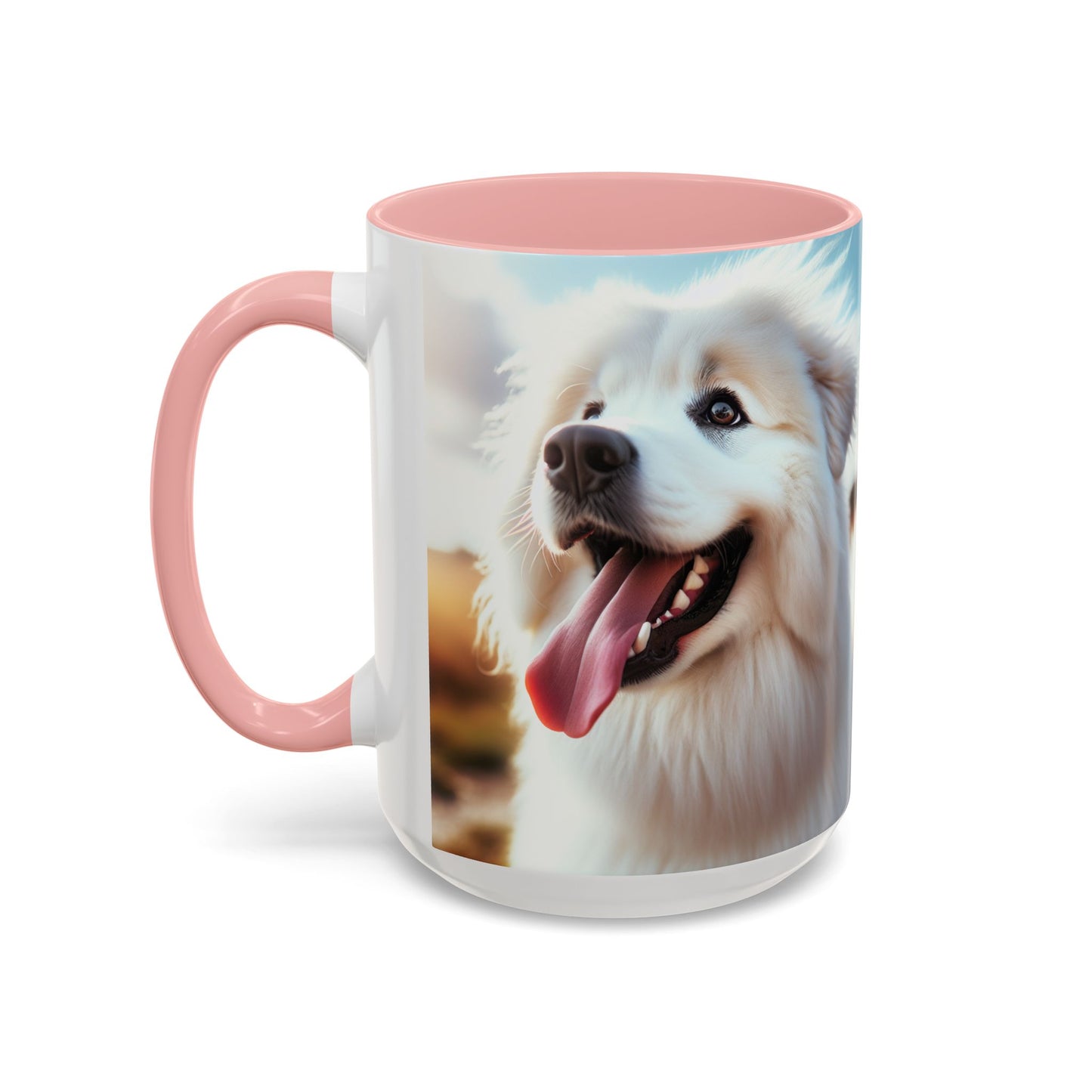 Pyrenean Mountain Dog Accent Coffee Mug - Perfect Gift for Dog Lovers