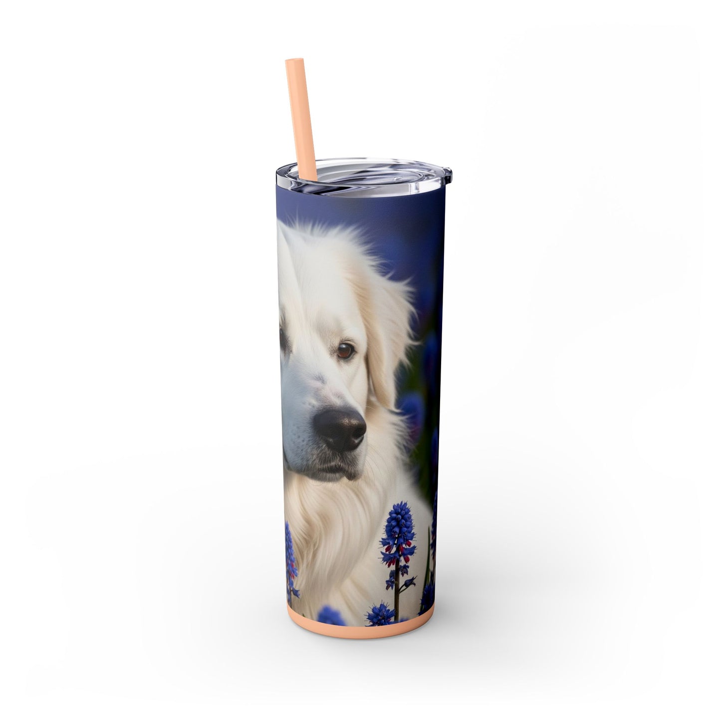 Portuguese Sheepdog Tumbler with Straw, 20oz